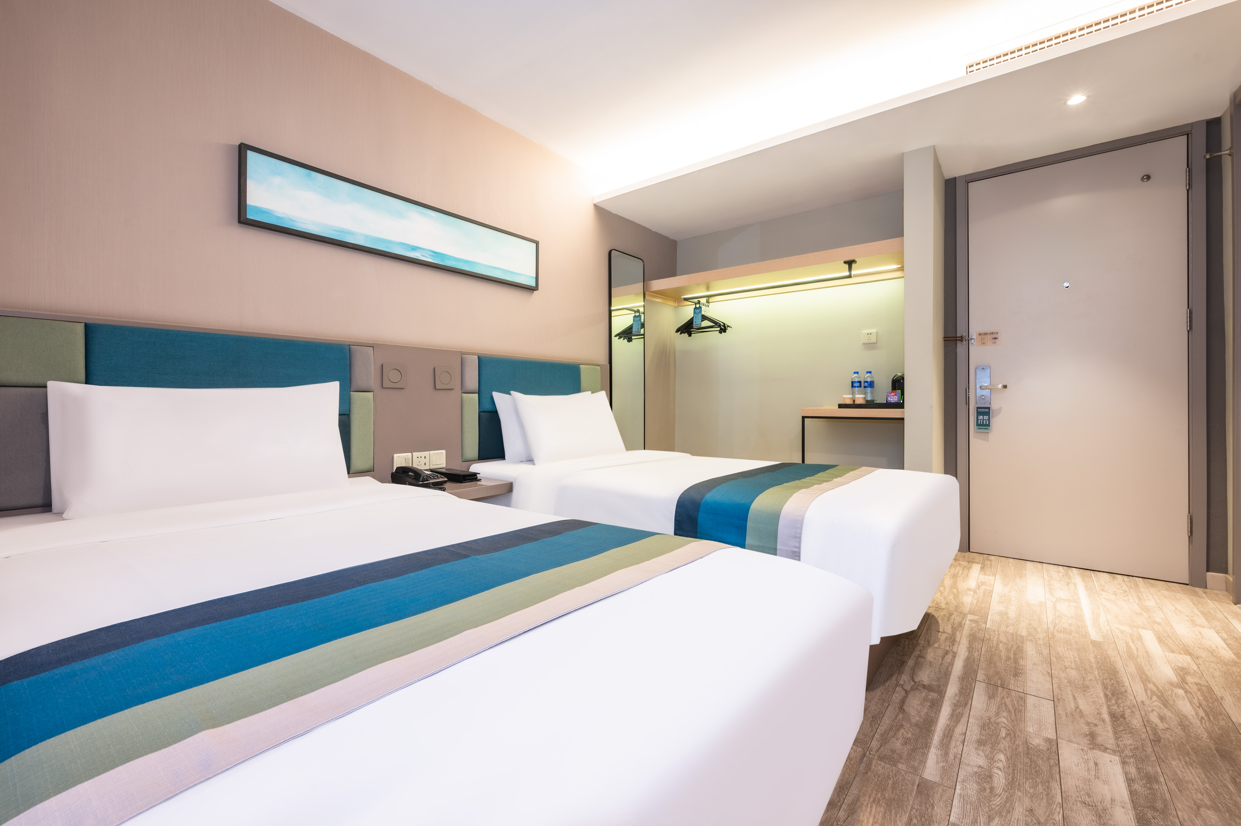 双床房（房间地暖）