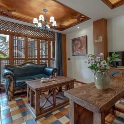 時光庭院大床房 麗江古城瀾舍設計師公館客棧優惠