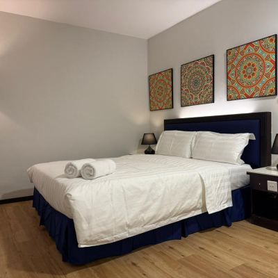 標準雙人床房 超級 OYO 89604 城市家庭青年旅館優惠