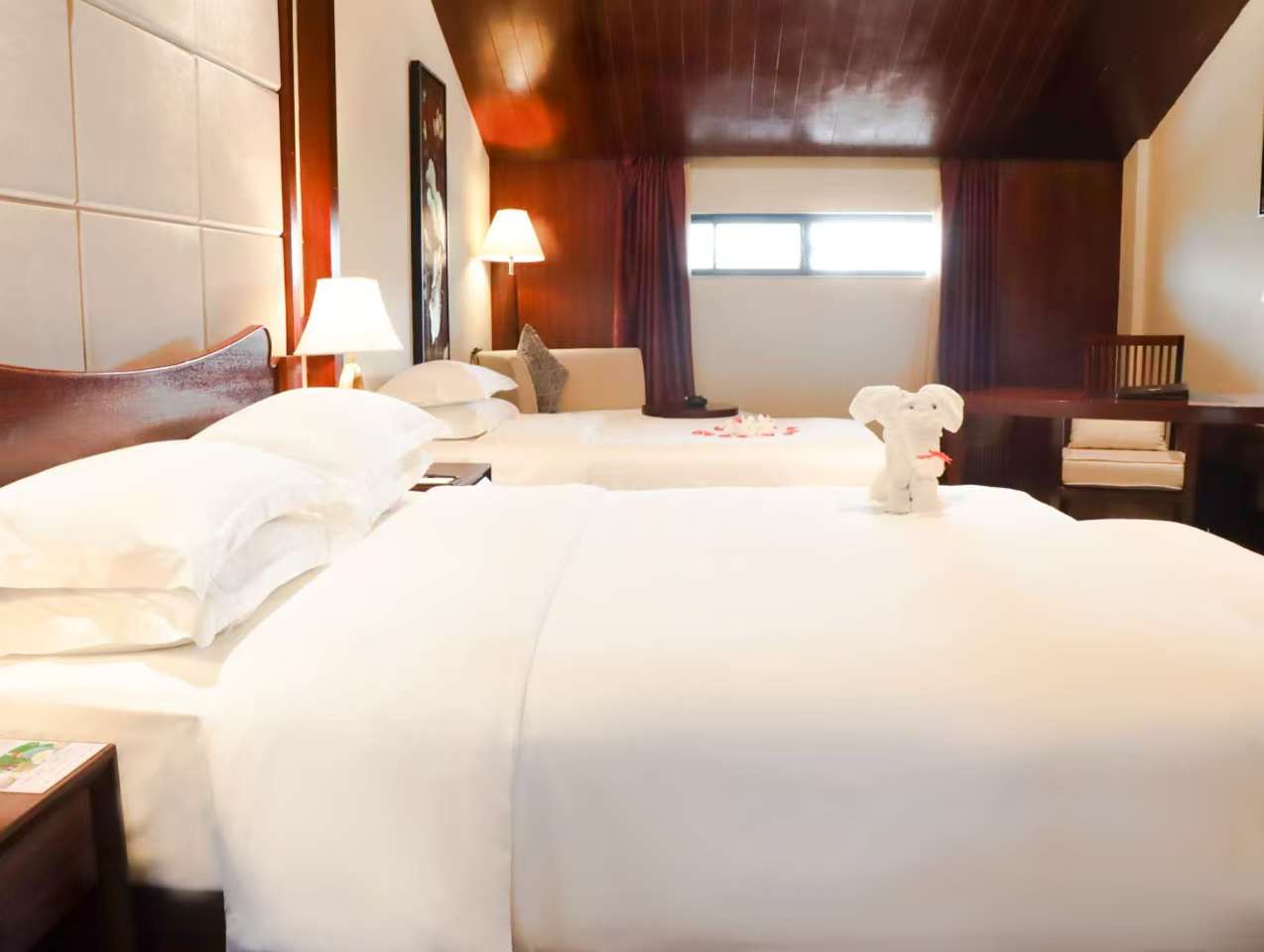 温泉复式套房（温泉水+观景大阳台+自动麻将桌）