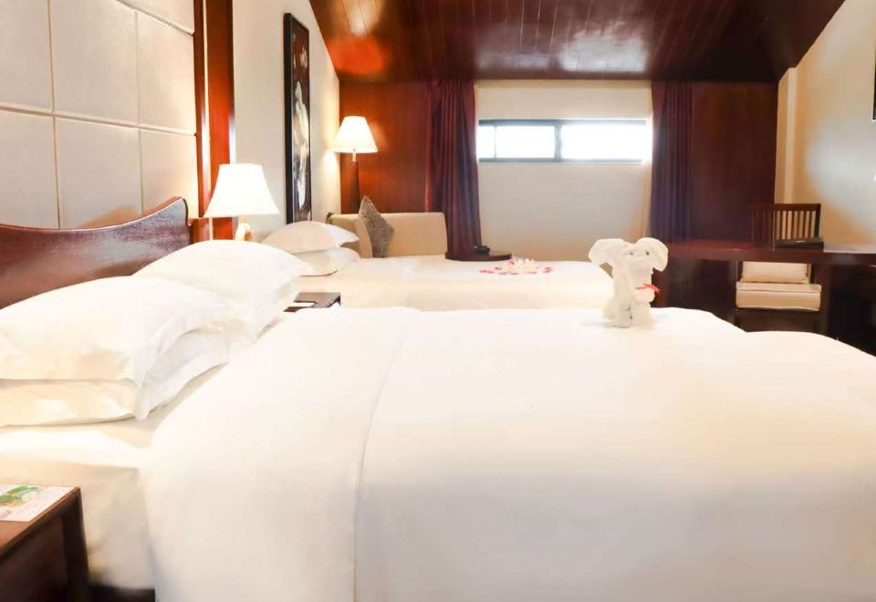 温泉复式套房（温泉水+观景大阳台+自动麻将桌）