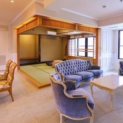 【無煙】日式西式雙床套房（10張榻榻米） 木曾路飯店 （Hotel Kisoji）優惠