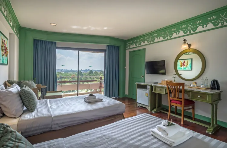 ห้องดีลักซ์ เตียงแฝด