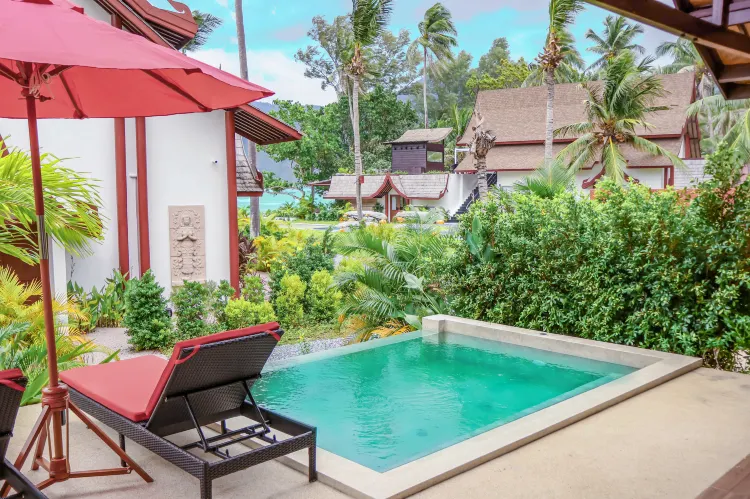 การ์เด้นพูลวิลลาแบบ 2 ห้องนอน