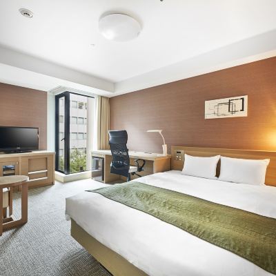 高級雙人床房 大和Roynet飯店-京都四條烏丸優惠