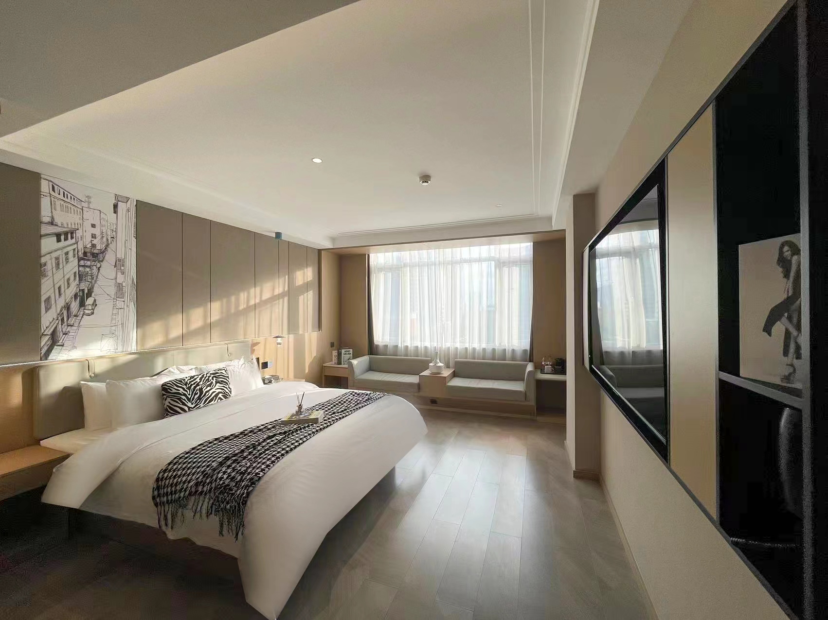 慕思豪華大床房（慕思床墊+全屋智能）