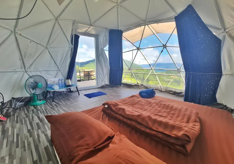 Tent With Fan