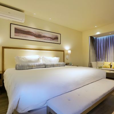 豪華家庭超大床房 馨廬花園飯店（上海國際旅遊度假區店）優惠