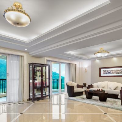 高級行政套房ㅣ奢華江景景觀&超大弧形180°陽台 廣州碧水灣温泉度假村優惠