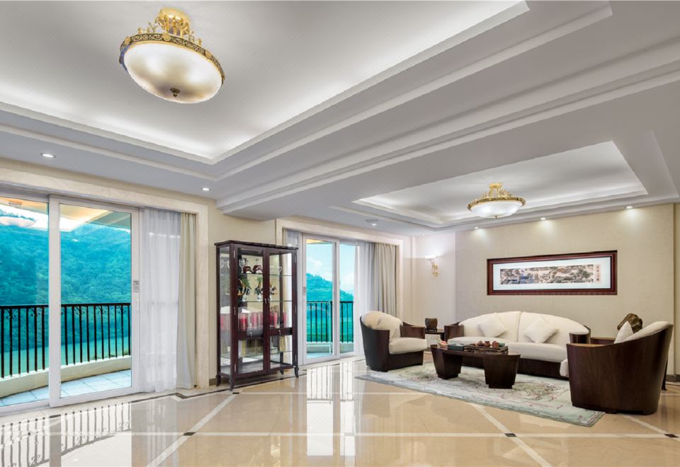 高級行政套房?奢華江景景觀&超大弧形180°陽臺