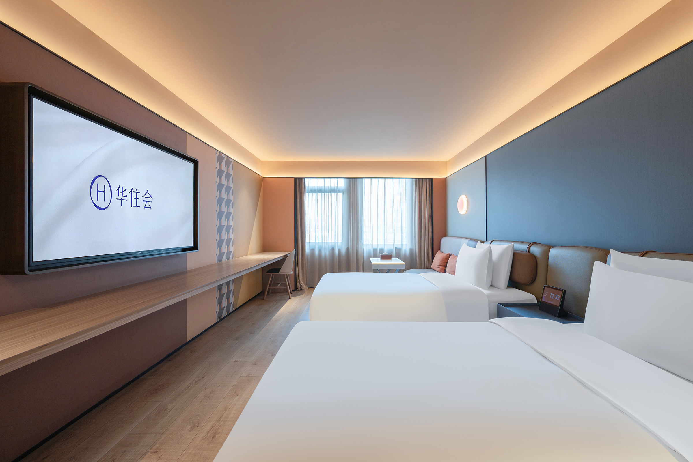 豪华双床房（65寸投屏电视+全屋智能客控）