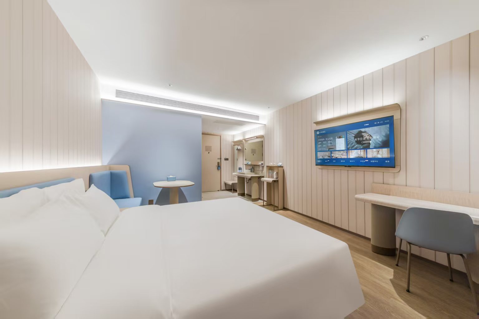 套房（落地窗+舒压床垫+智能马桶）