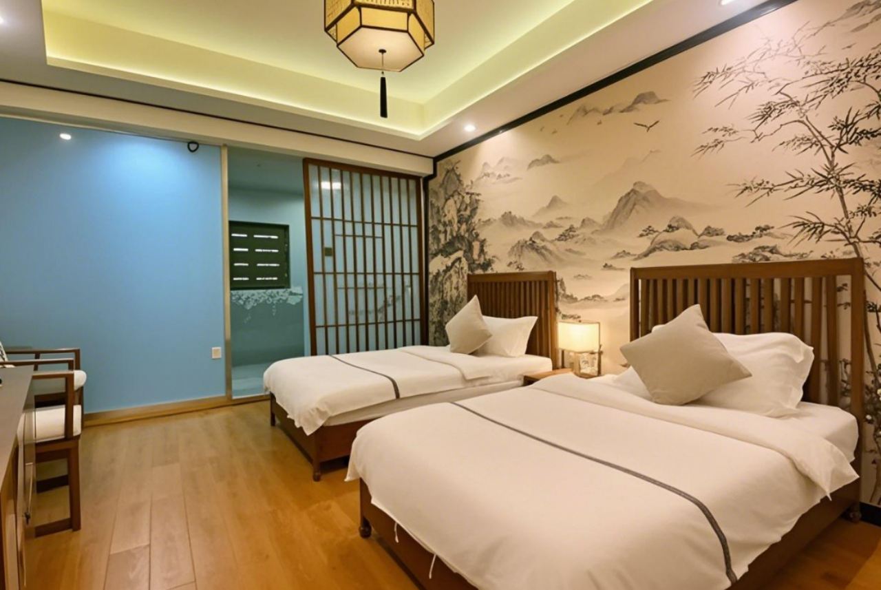 翠竹居·古韻江南丨商務標間·慕斯床墊·安心好眠