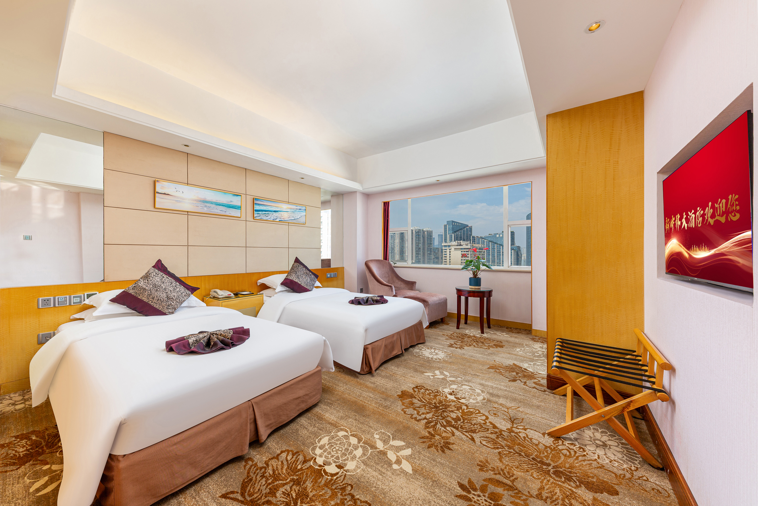 New Forestry HotelDeluxe double bed