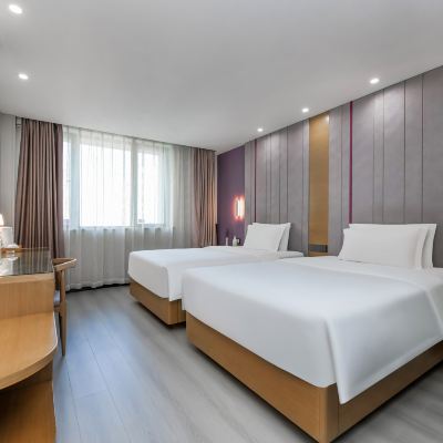 豪華雙床房 麗楓酒店（重慶觀音橋步行街中心店）優惠