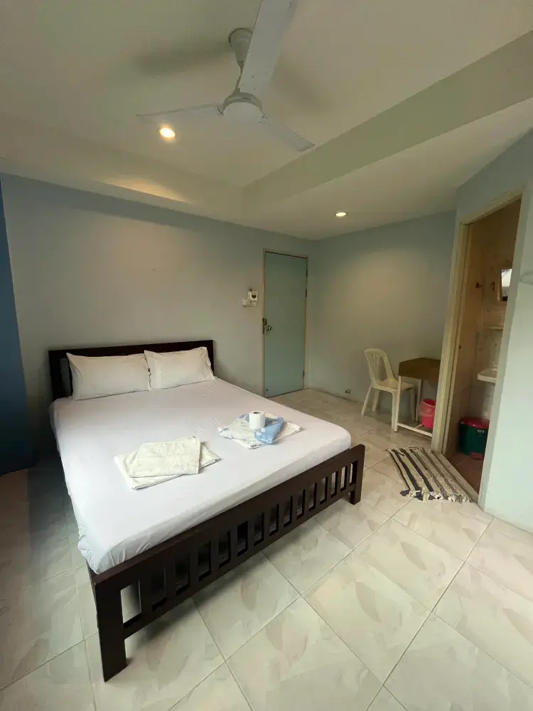 ห้องพัดลมเตียงใหญ่