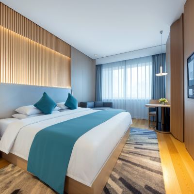 森林氧吧大床房 舒漫飯店（西安城牆安定門地鐵站店）優惠