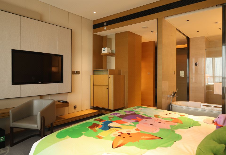 诺亚的丛林探险-主题亲子大床房