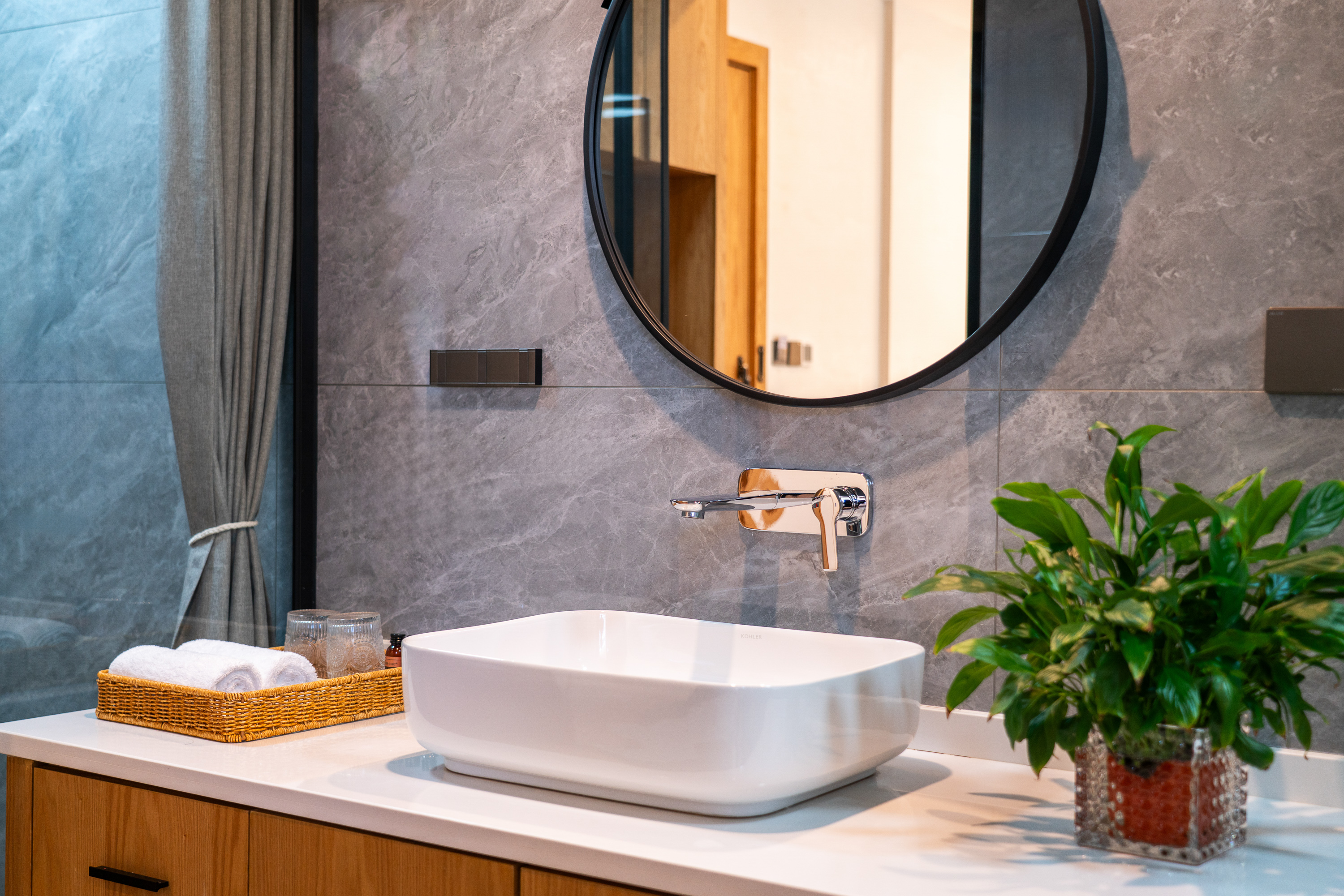 隐秋·园景浴缸双床房