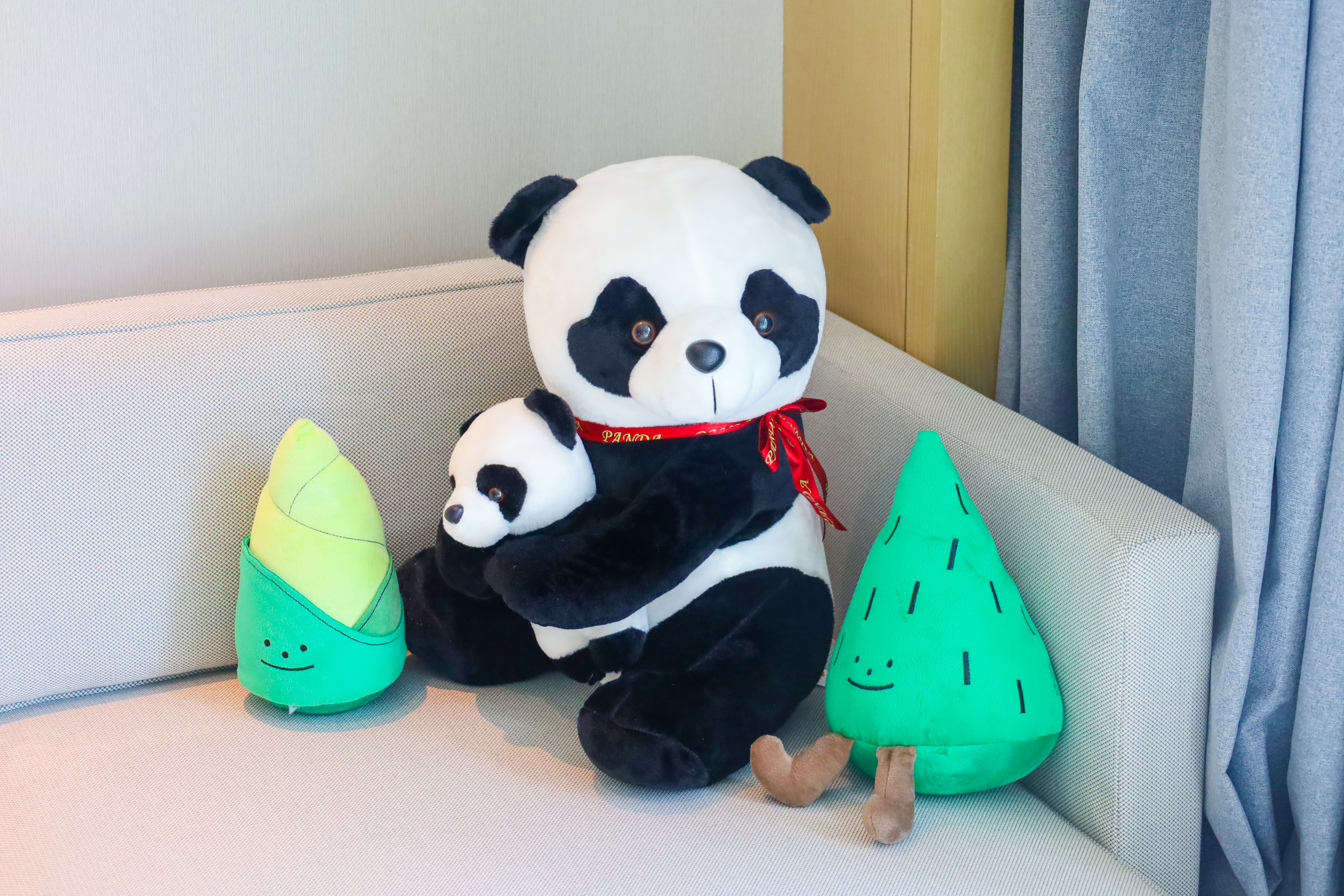 【森系大熊猫】亲子主题套房