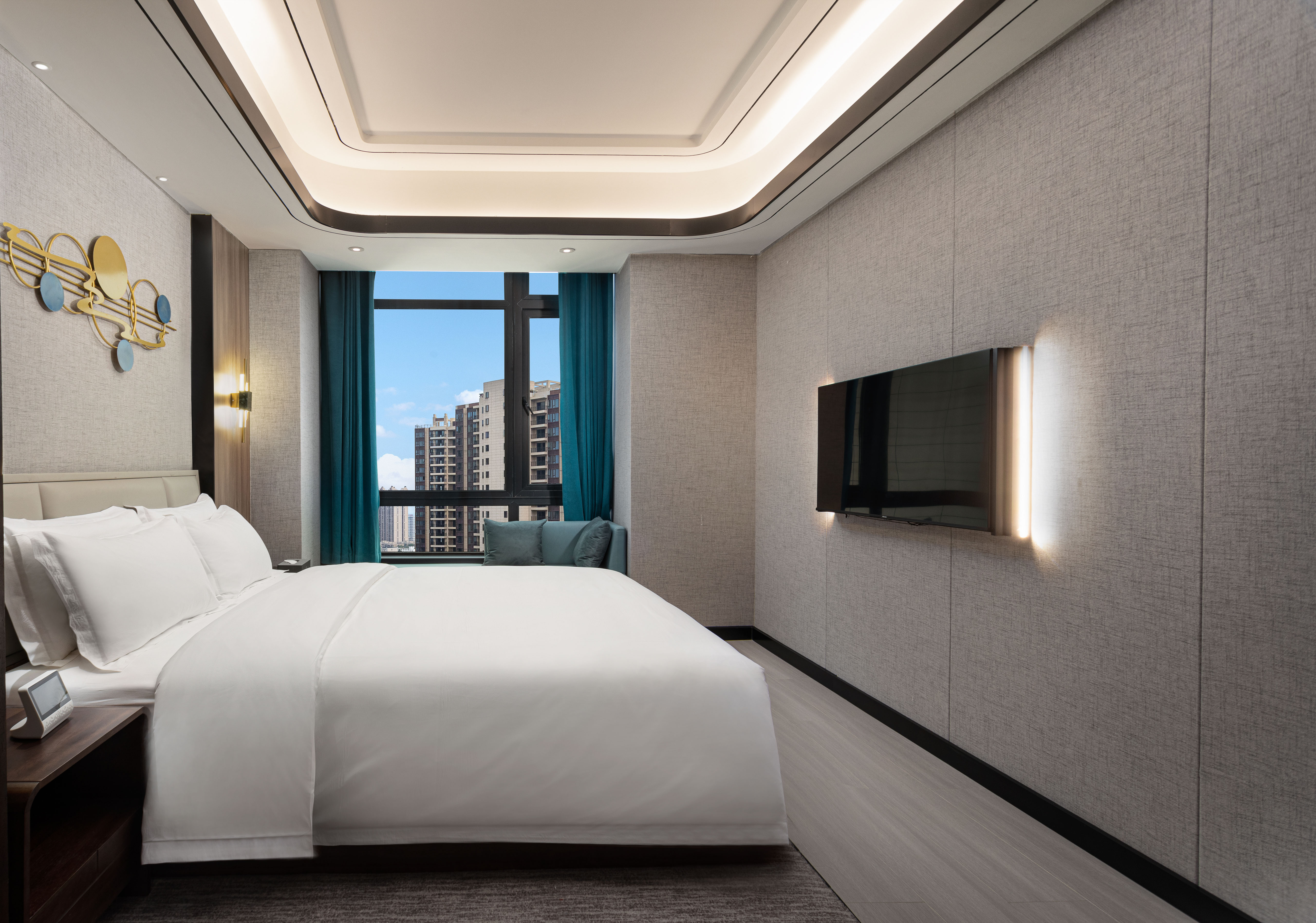 雅致智慧大床房（小度語音控制）