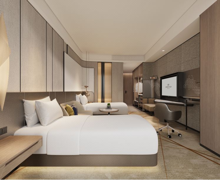 Crowne Plaza Jinan Runhua Hotel2 Twin Standard Lounge Access