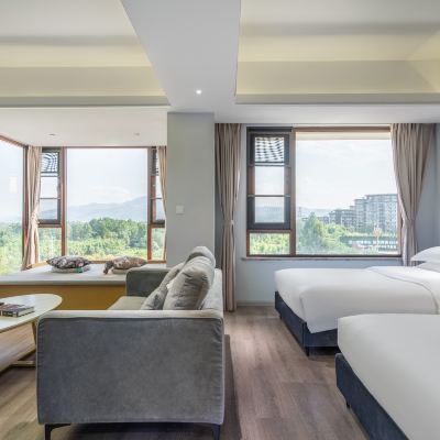 輕質雙床房 銀座佳驛輕居（峨眉山店）優惠