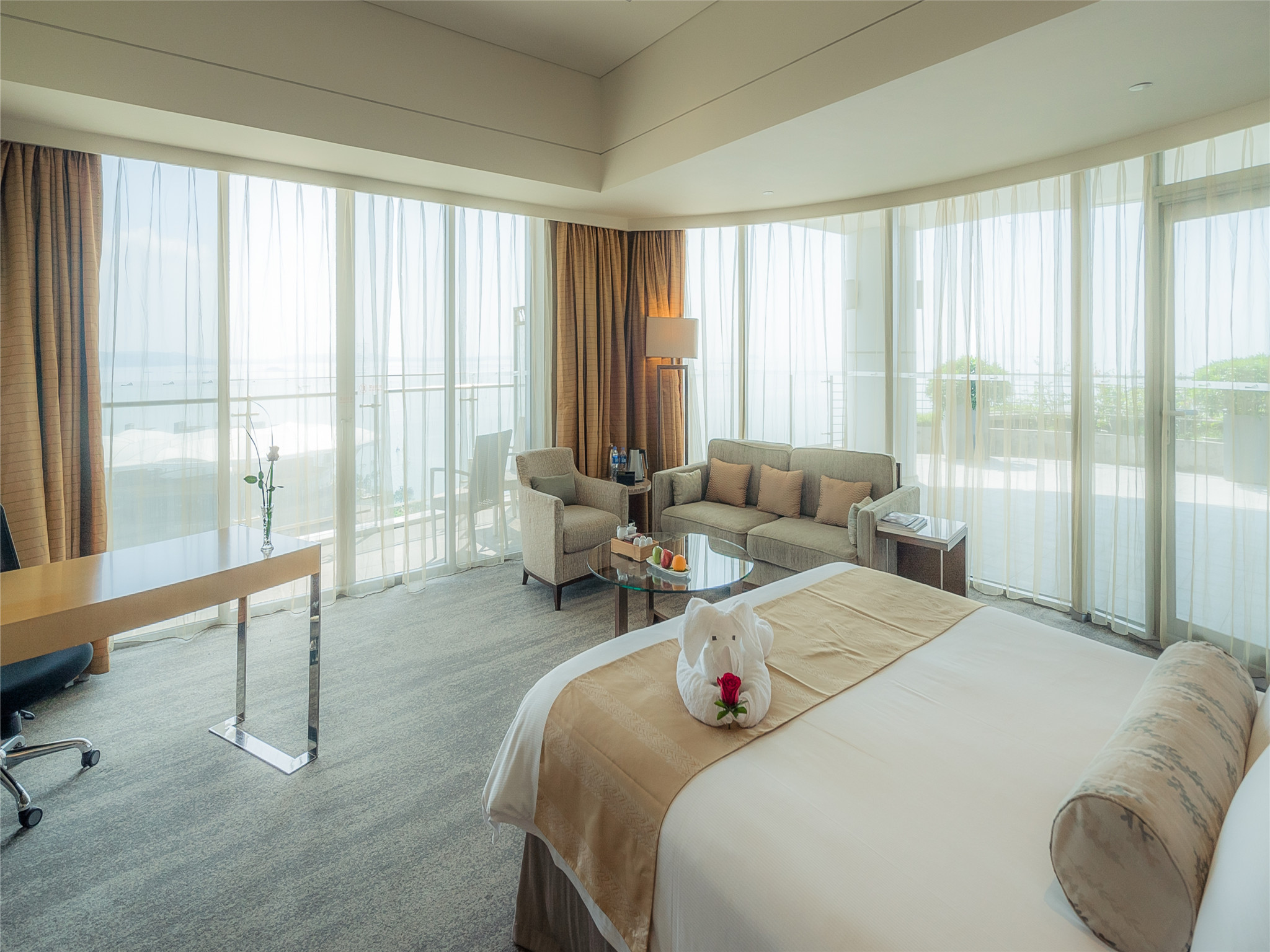 陽臺浪漫主義超大海景房（180°海景，帶超大陽臺）