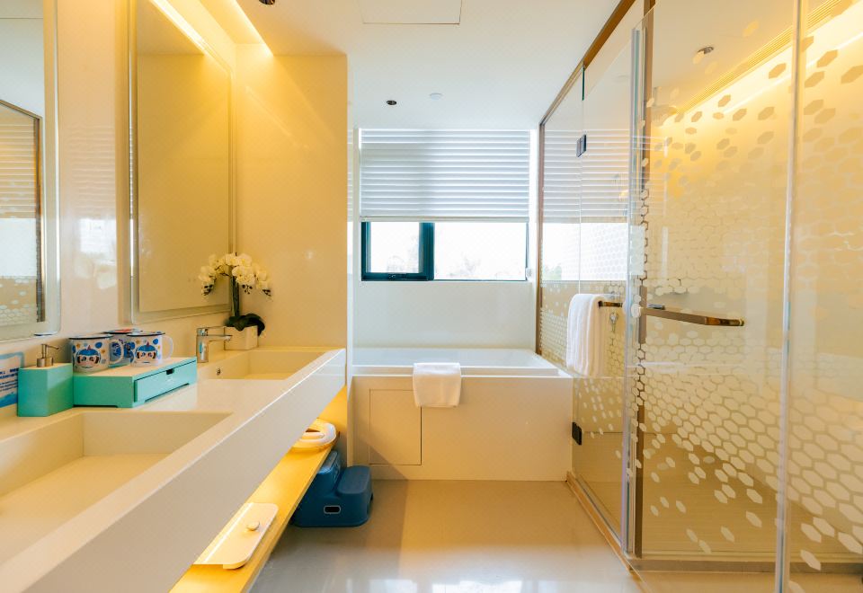 海泉寶貝主題雙床套房（智能客控+MINI吧+天然乳膠枕）