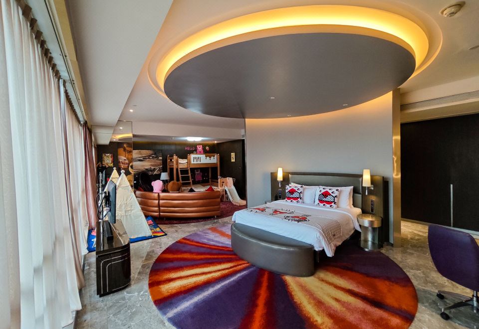 泰迪珍藏星品家庭亲子套房（大床+子母床）