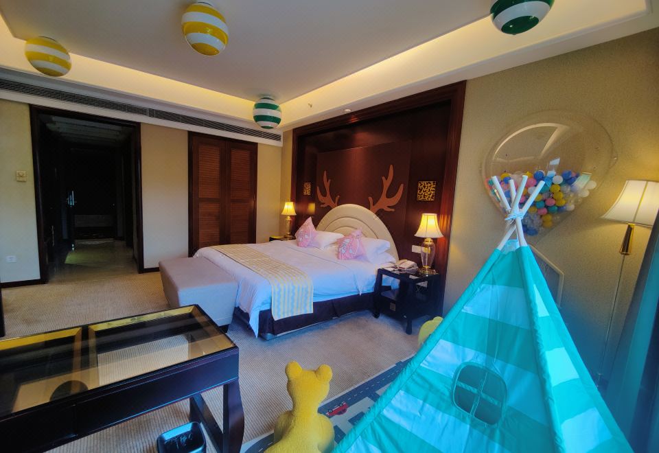 糖果飛屋主題大床房（小童玩具+萌娃帳篷+精彩繪本）