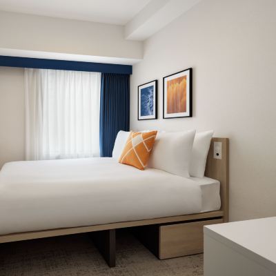 無煙雙人客房-帶一張雙人床 UNIZO快捷旅館-盛岡優惠