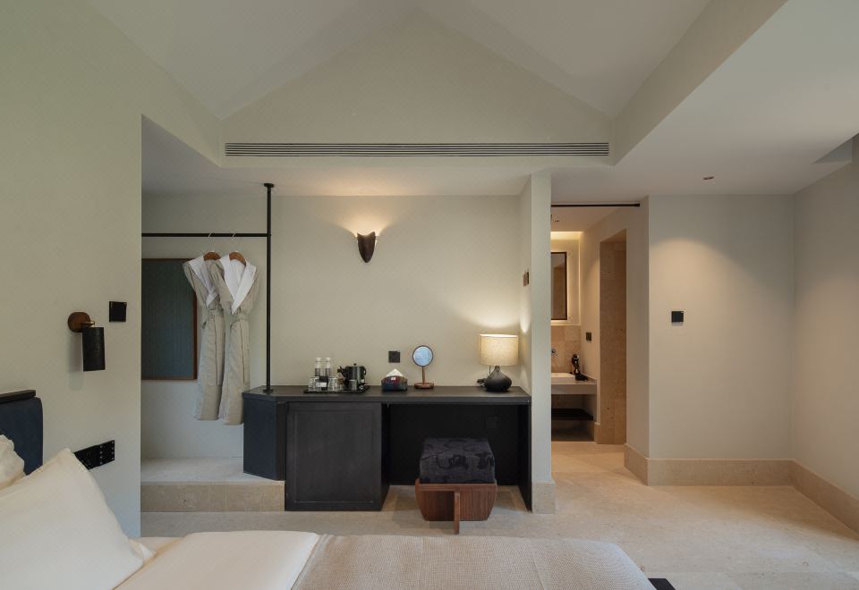 归樵·Loft亲子庭院套房[落地窗+双床+泡池]