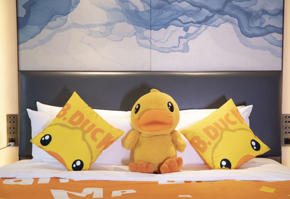 B.duck小黄鸭亲子大床房-萌趣陪伴欢乐童年