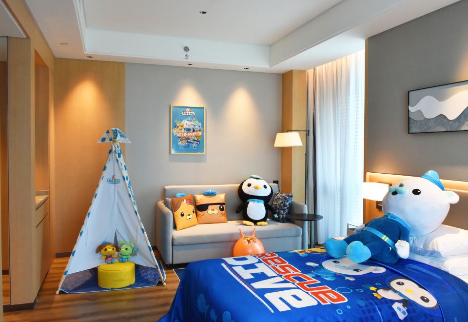 海底小縱隊雙床親子主題房