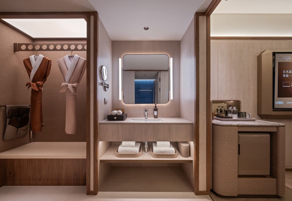 大床房（水吧枱，65寸电视投屏，香氛晶石）