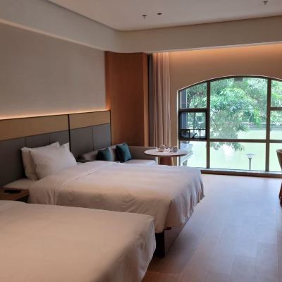 江景商務雙床房（智能客控） 中山江畔商務酒店優惠