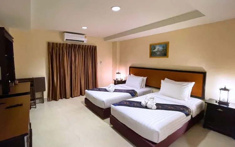 ห้องดีลักซ์ เตียงแฝด