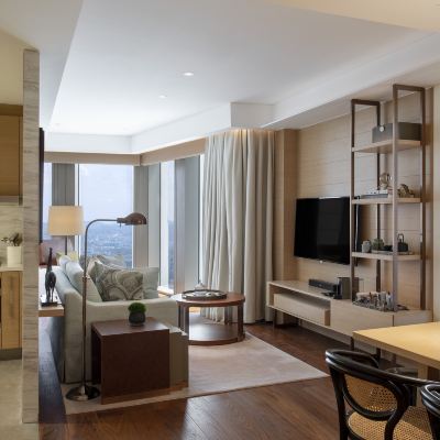 一居室套房 [天際城市景觀] 廣州瑰麗府邸優惠