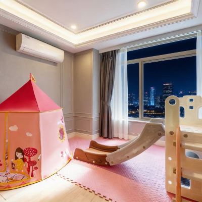 熊熊探險複式loft親子雙床（VIP視頻會員+帳篷+滑梯） 螢火電競概念公寓（廣州融創文旅城店）優惠