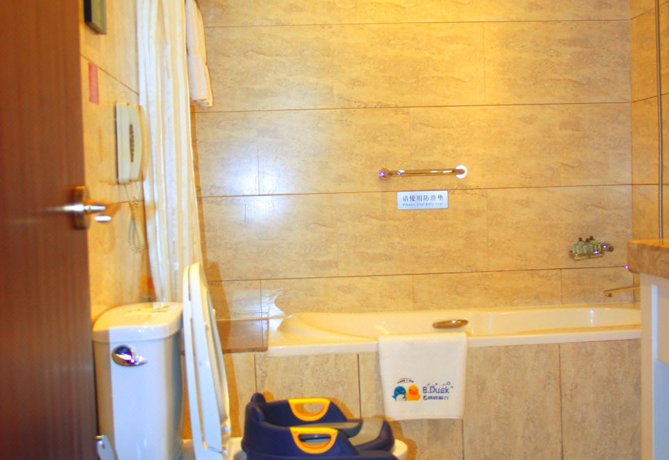 小黄鸭主题亲子套房