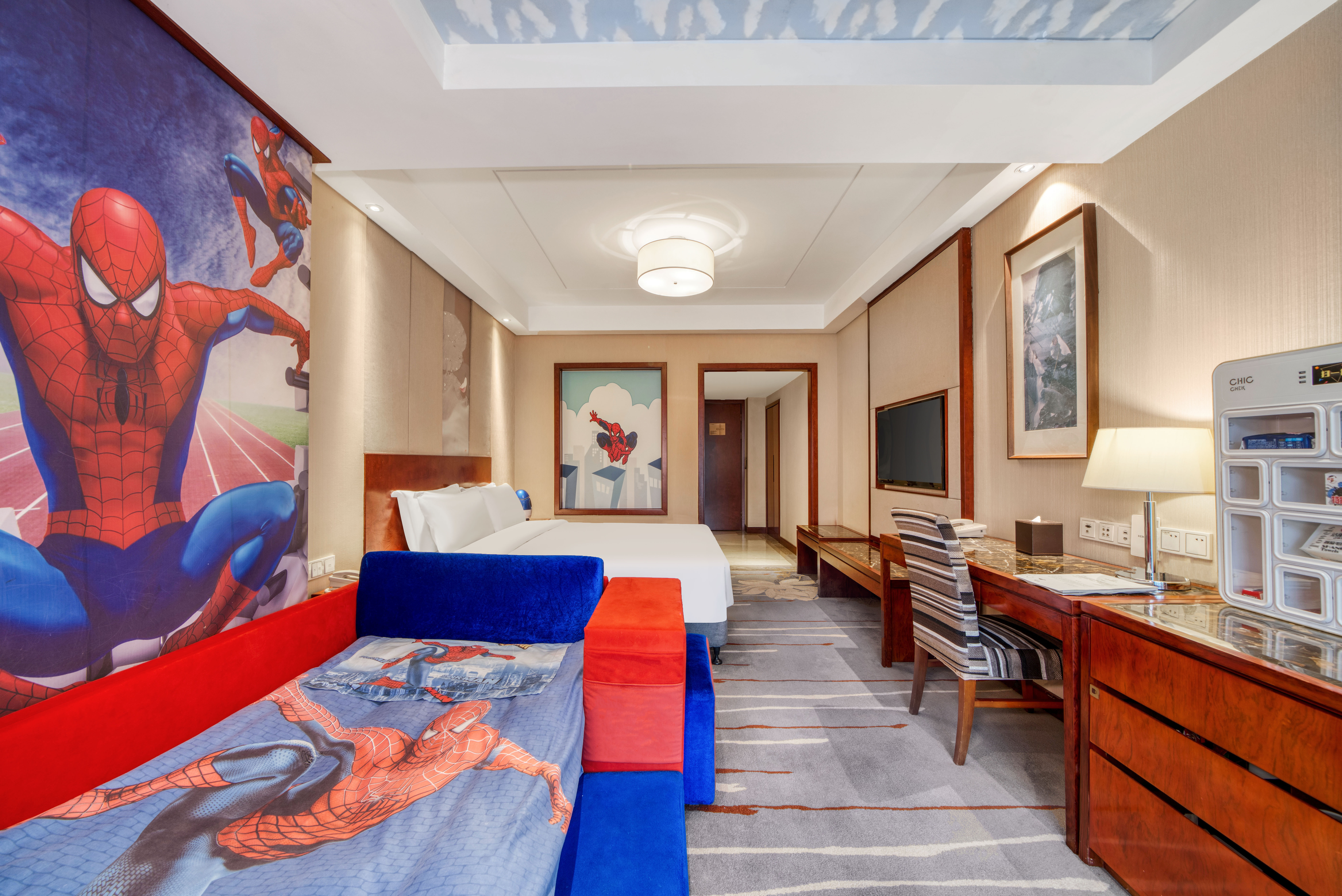 蜘蛛俠主題親子房