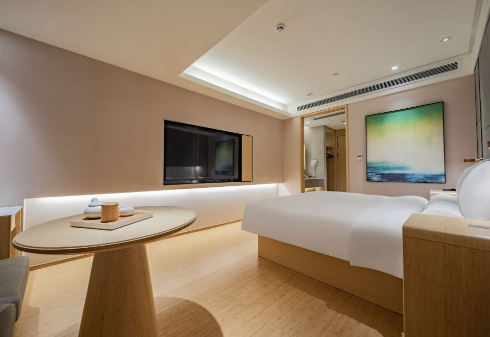 高级大床房A【房间乾净+舒适安静】