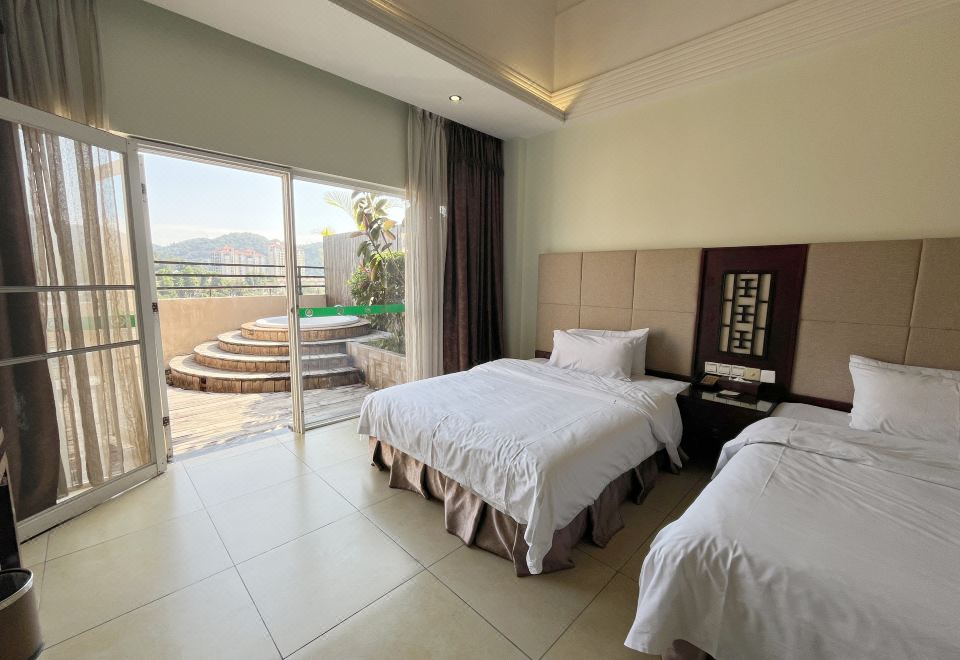 河景温泉房|独立泡池