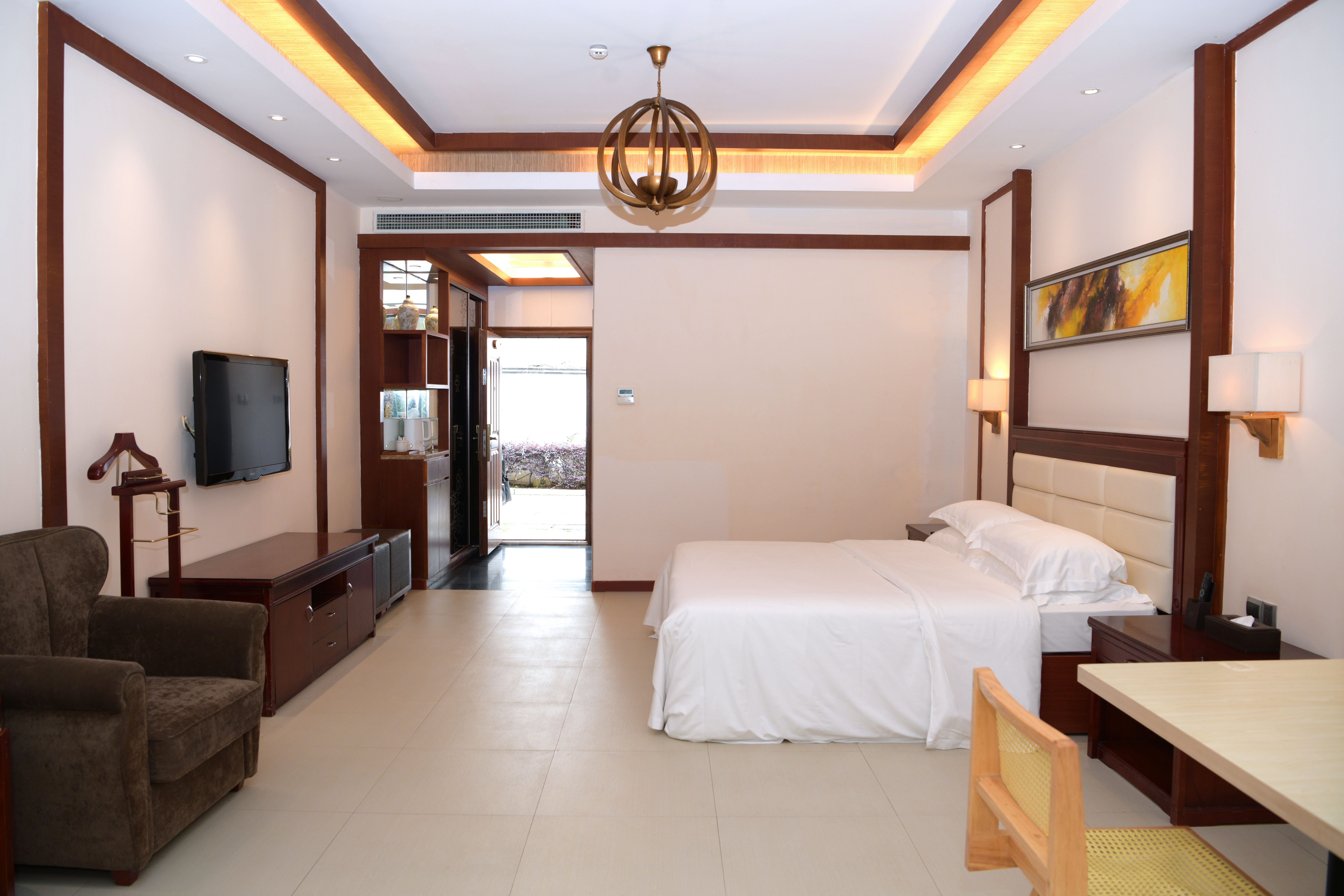 别墅汤屋大床房（室内私汤泡池）