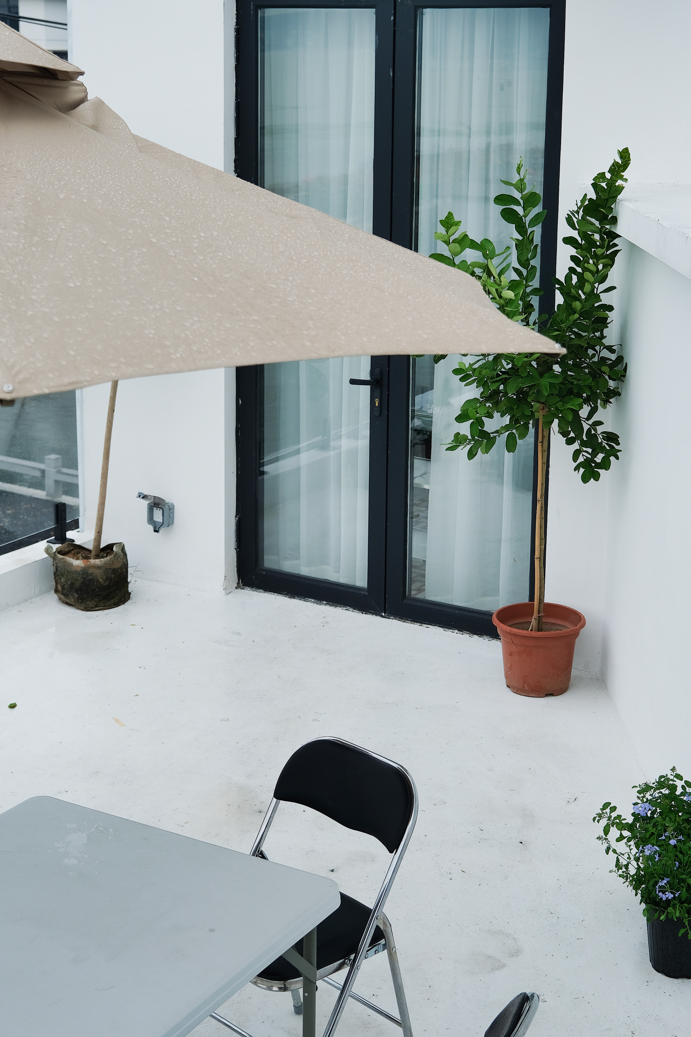 露臺湖景雙床房【地暖】