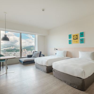 加大房-雙床 台北松山意舍飯店優惠