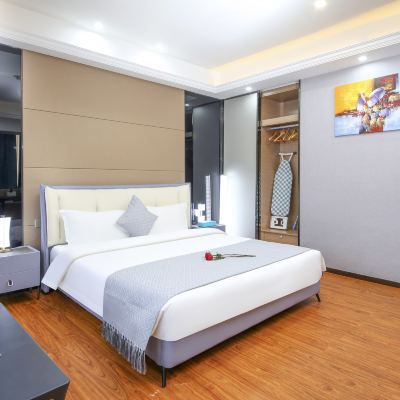 豪華大床套房 朋滿國際公寓（廣州北京路捷登都會店）優惠