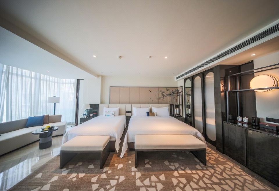 贵宾楼|自在家庭房（Mini吧+英国轻奢床垫+电视投屏）