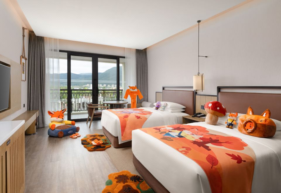 豪华景观双床房 I 豪友团亲子主题